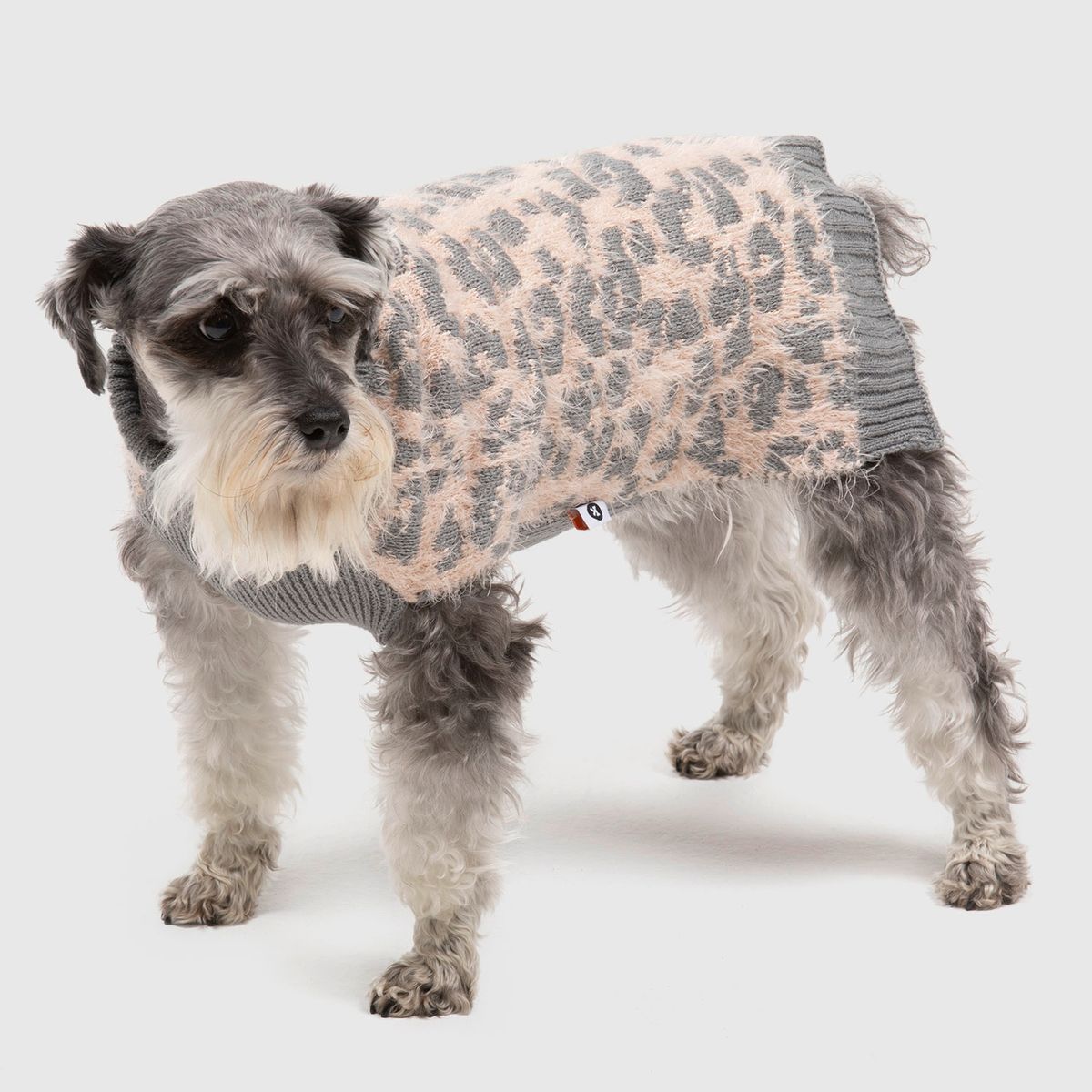 KULCAN - Sweater Perro Mediano Animal Print Talla L 40 Cm Kulcan