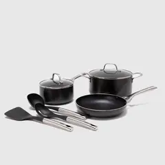 OSTER - Batería de Cocina Antiadherente Palladium 8 Piezas