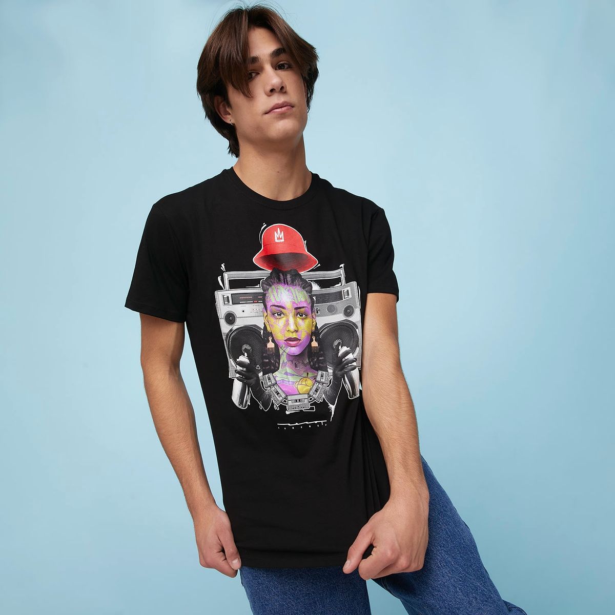 BEARCLIFF - Bearcliff Polera Manga Corta Algodón Hombre