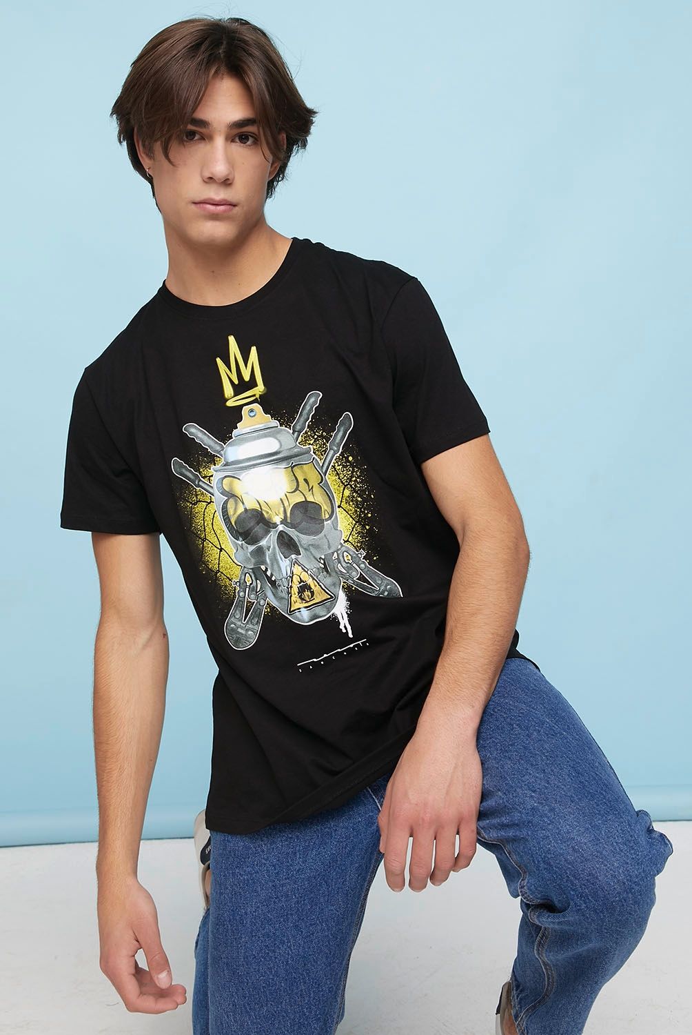 BEARCLIFF - Bearcliff Polera Manga Corta Algodón Hombre