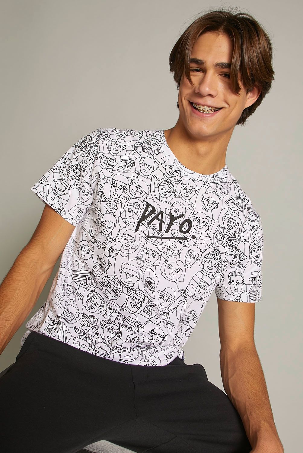 BEARCLIFF - Bearcliff Polera Manga Corta Algodón Hombre