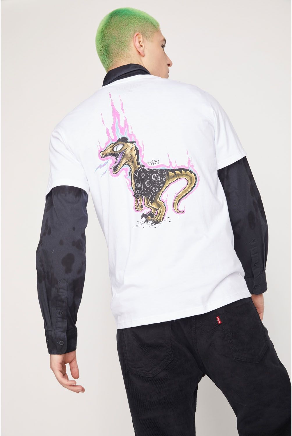 BEARCLIFF - Bearcliff Polera Manga Corta Algodón Hombre