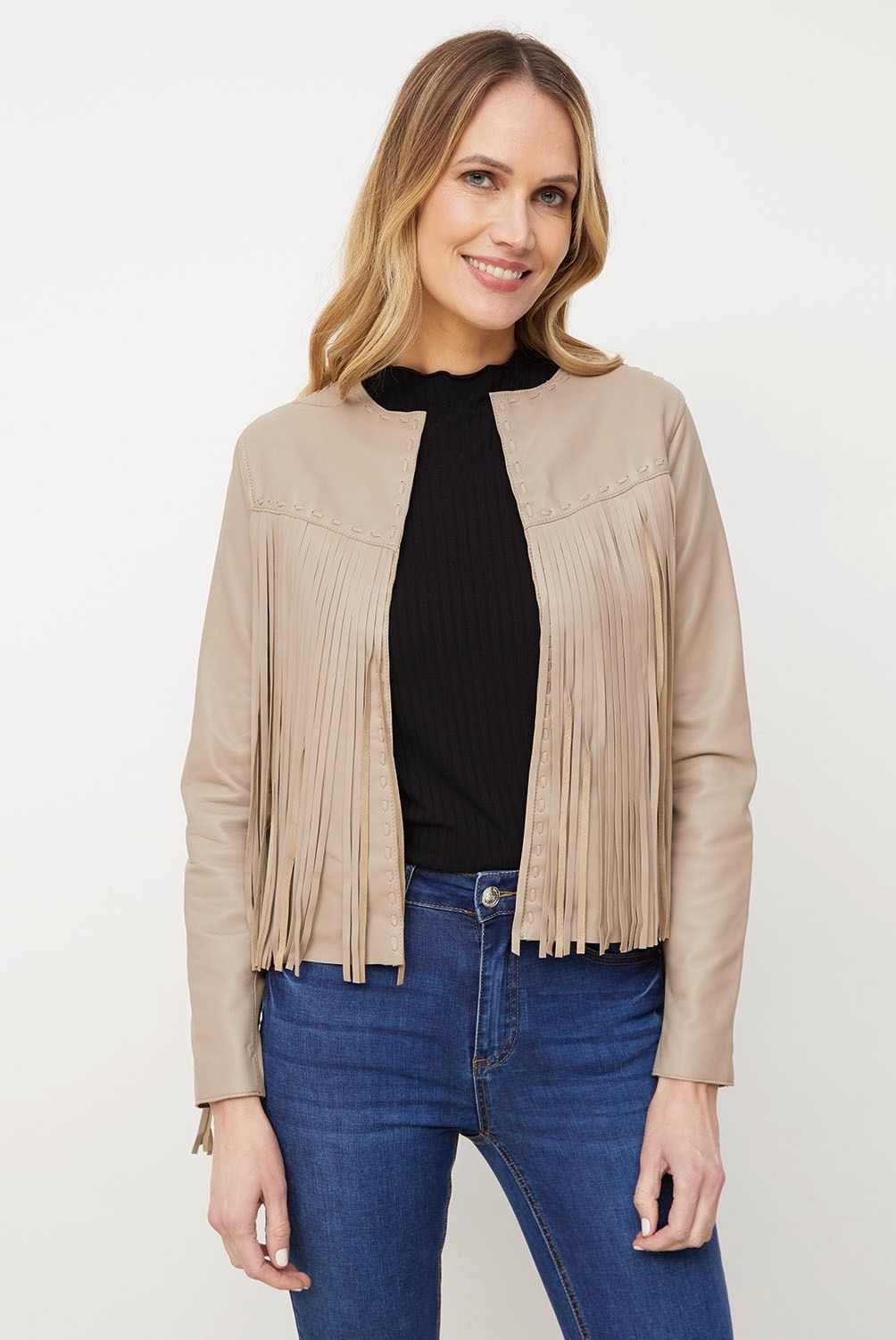 APOLOGY - Chaqueta de Cuero Mujer