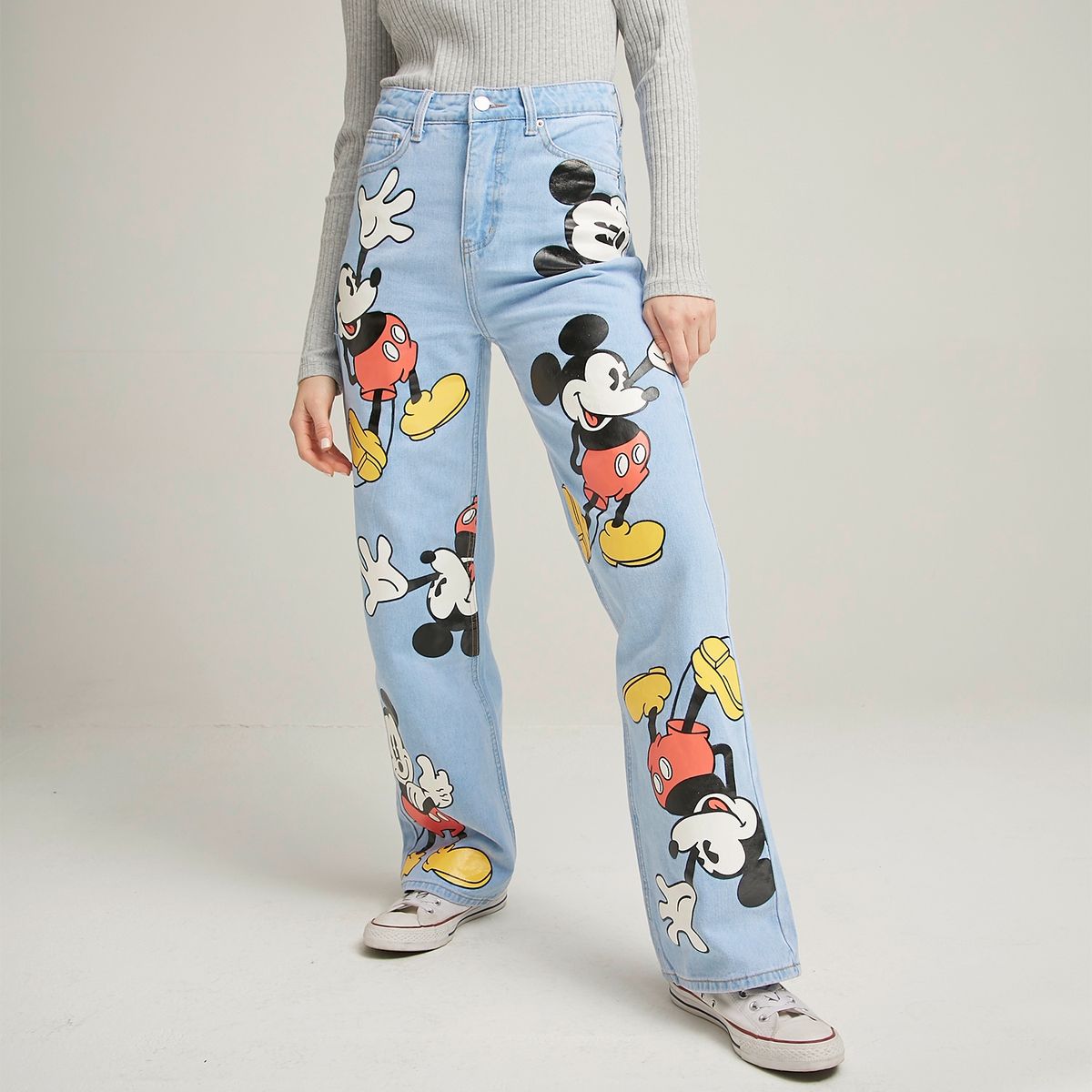 SYBILLA - Sybilla Jeans Wide Leg Tiro Medio Mujer