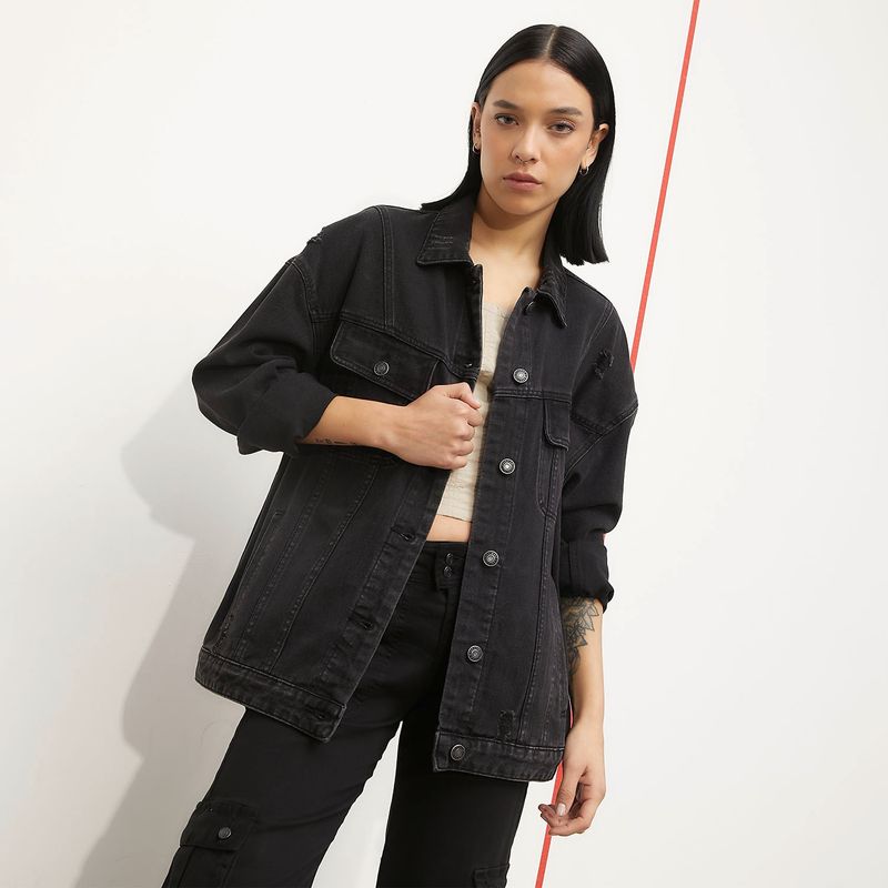AMERICANINO - Chaqueta De Jeans Mujer Americanino