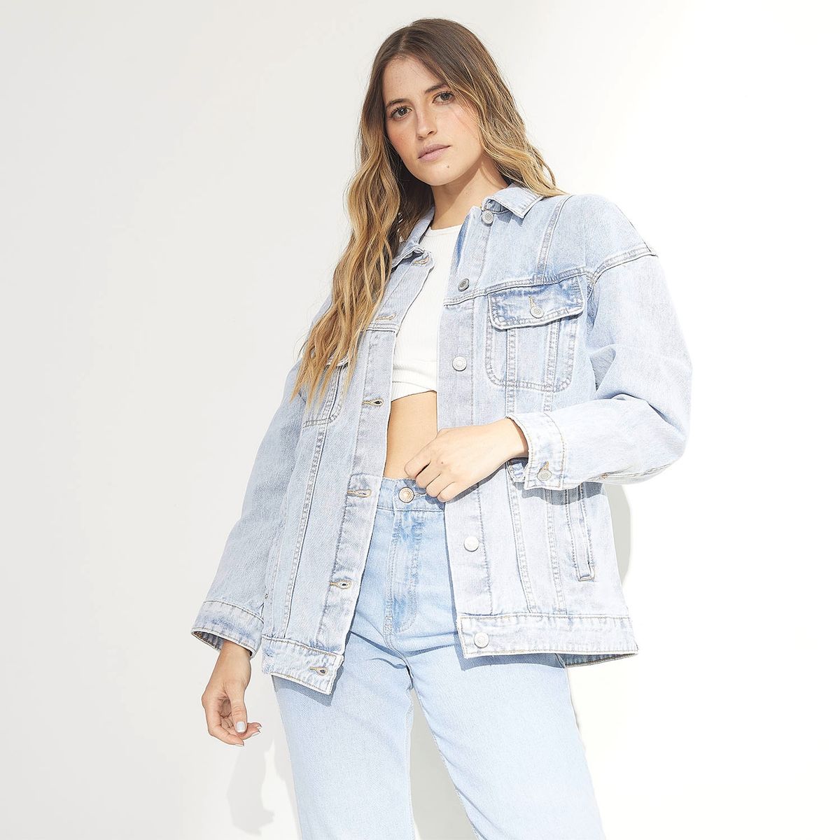 AMERICANINO - Chaqueta De Jeans Mujer Americanino