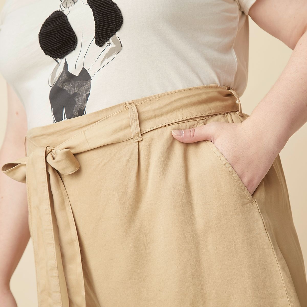 UNIVERSITY CLUB - Short Tencel Mujer University Club