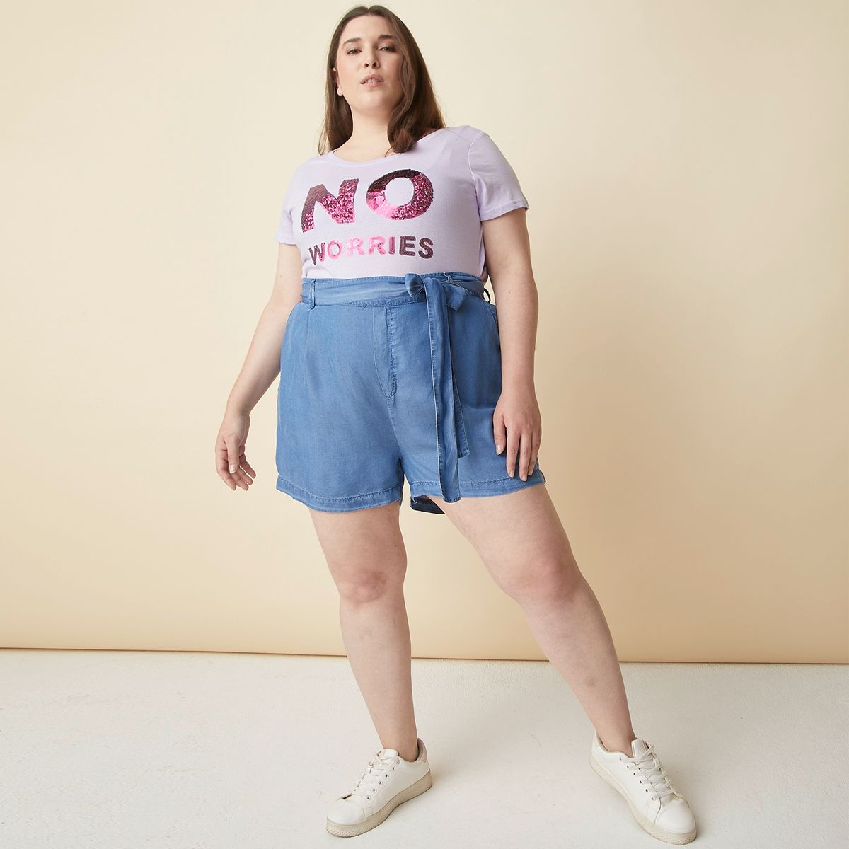 UNIVERSITY CLUB - Short Tencel Mujer University Club