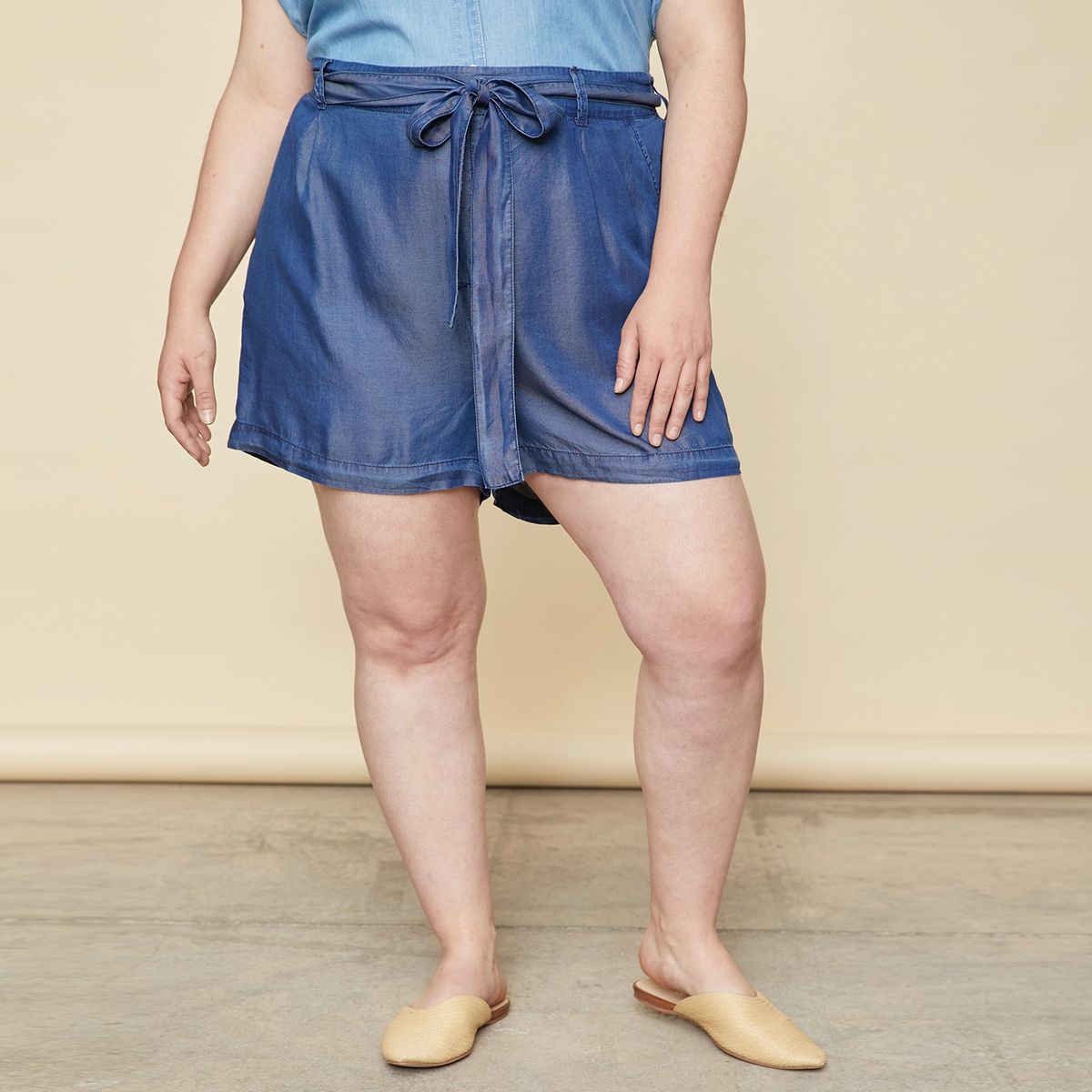 UNIVERSITY CLUB - Short Tencel Mujer University Club