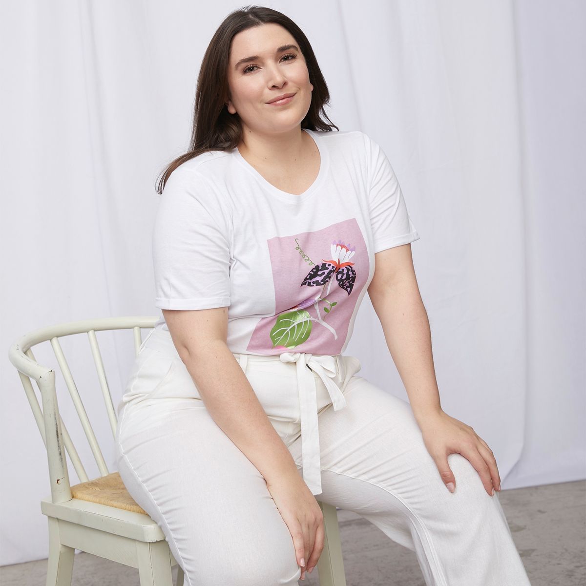 UNIVERSITY CLUB - Polera Manga Corta Algodón Mujer University Club