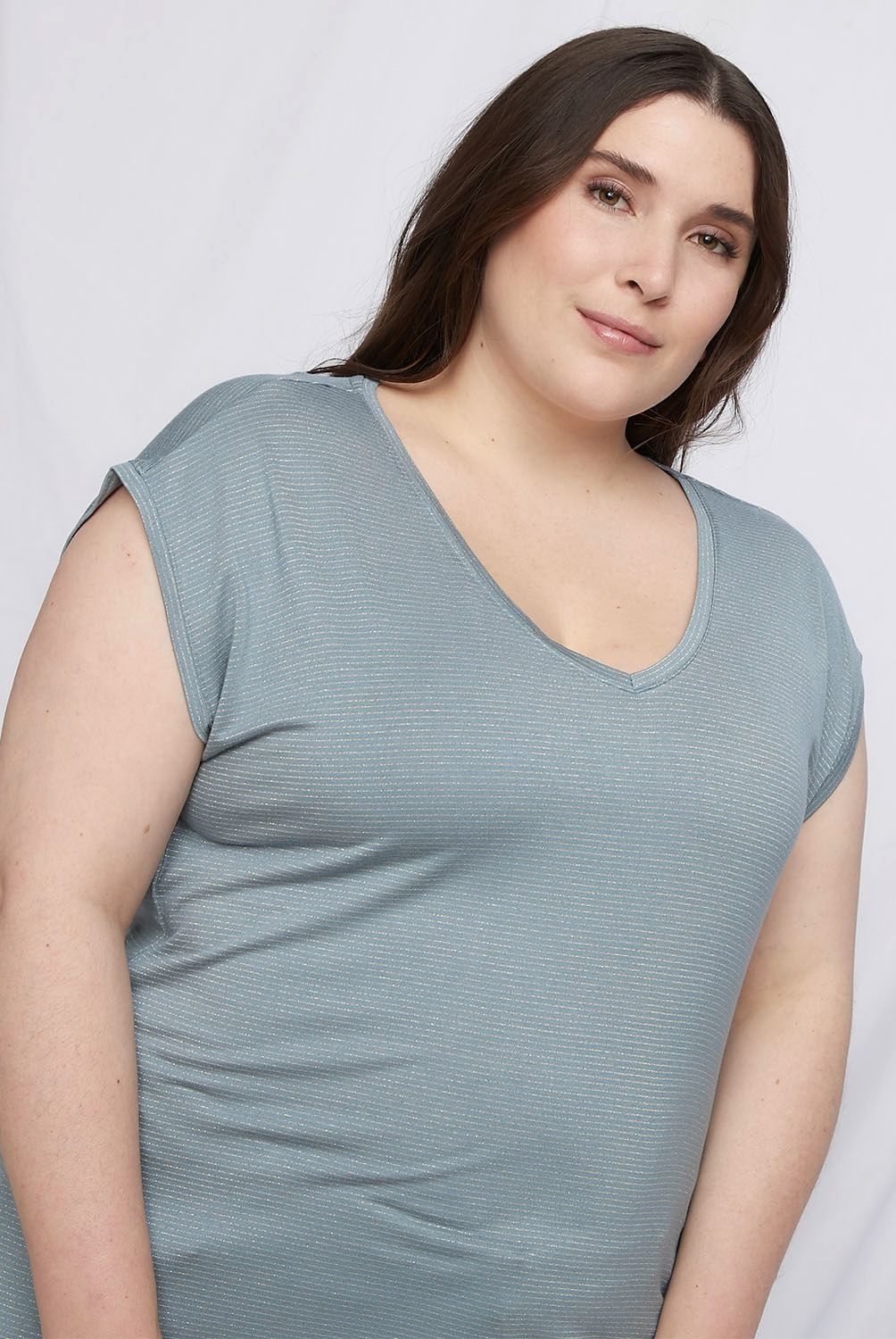 UNIVERSITY CLUB - University Club Polera Manga Corta Mujer