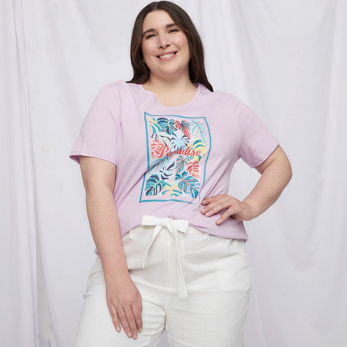 UNIVERSITY CLUB - Polera Manga Corta Algodón Mujer University Club