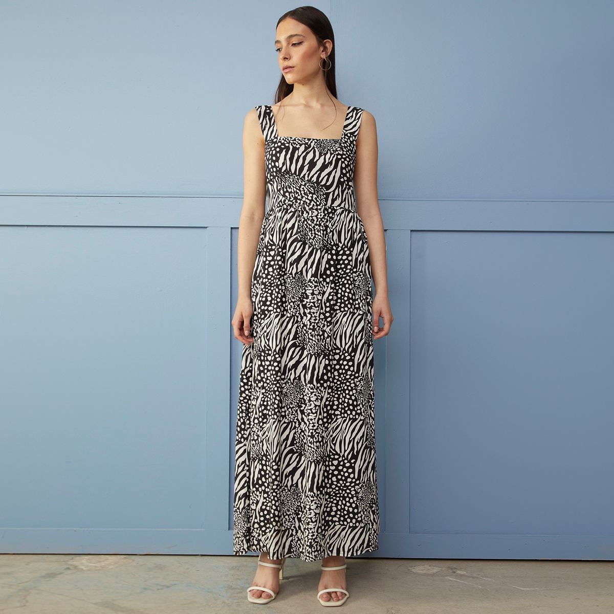 BASEMENT - Basement Vestido Largo Mujer