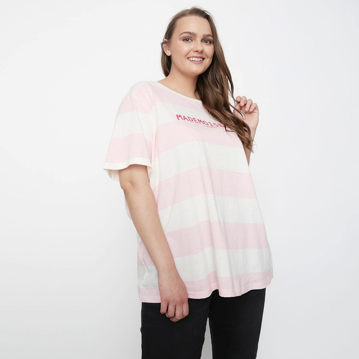 BASEMENT - Basement Polera Manga Corta Algodón Orgánico Mujer