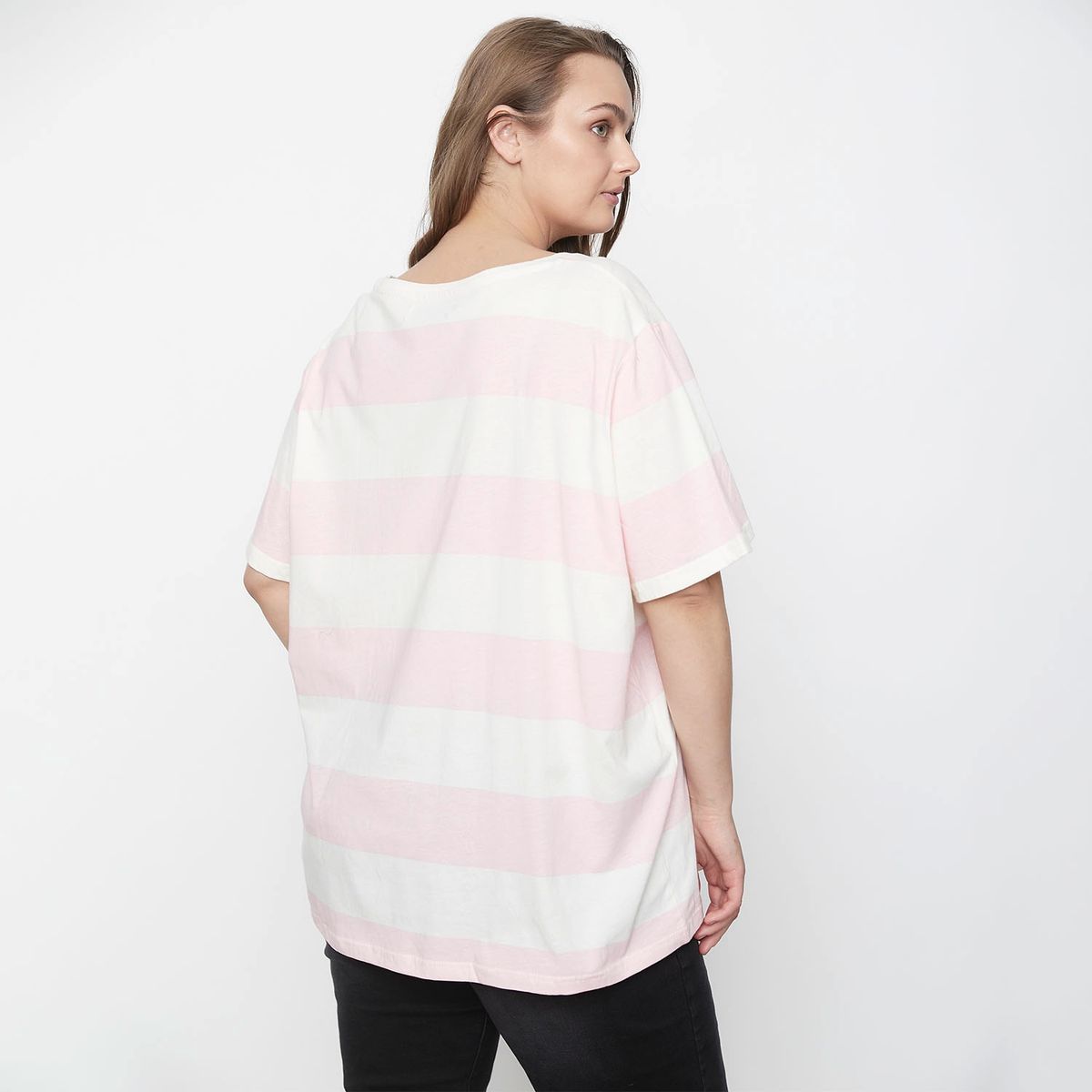 BASEMENT - Basement Polera Manga Corta Algodón Orgánico Mujer