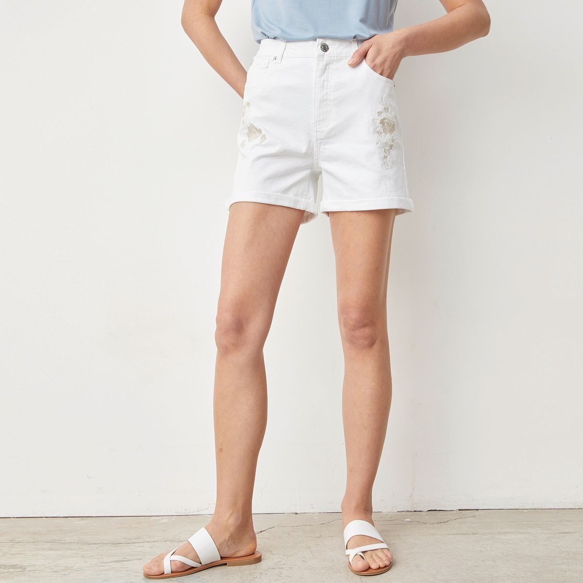 UNIVERSITY CLUB - Jeans Short Mujer University Club