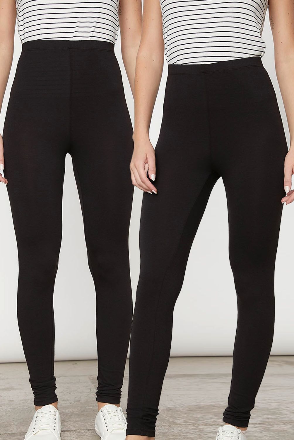 UNIVERSITY CLUB - University Club Pack 2 Leggins Tiro Alto Mujer