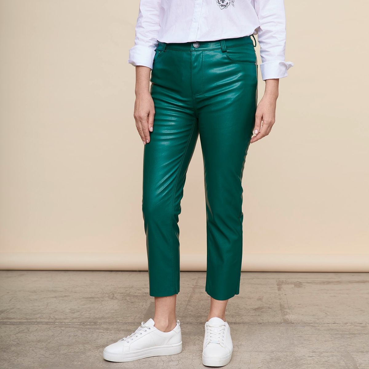 S COCCI - Pantalón Tiro Alto Mujer Stefano Cocci