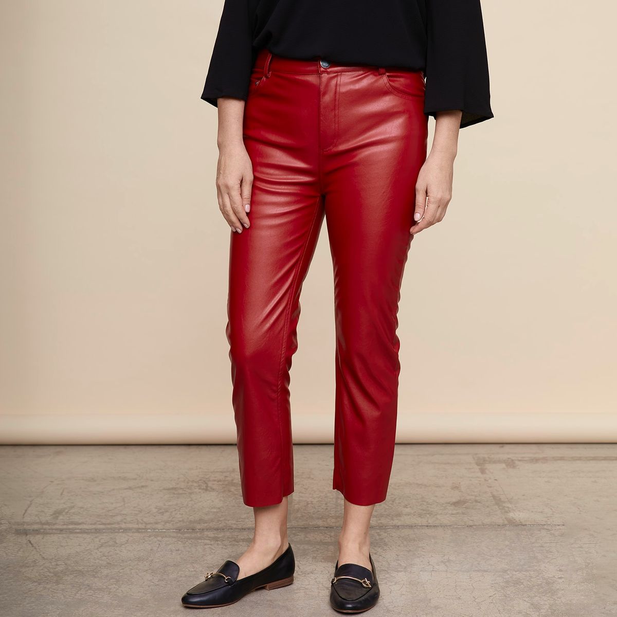 S COCCI - Pantalón Tiro Alto Mujer Stefano Cocci