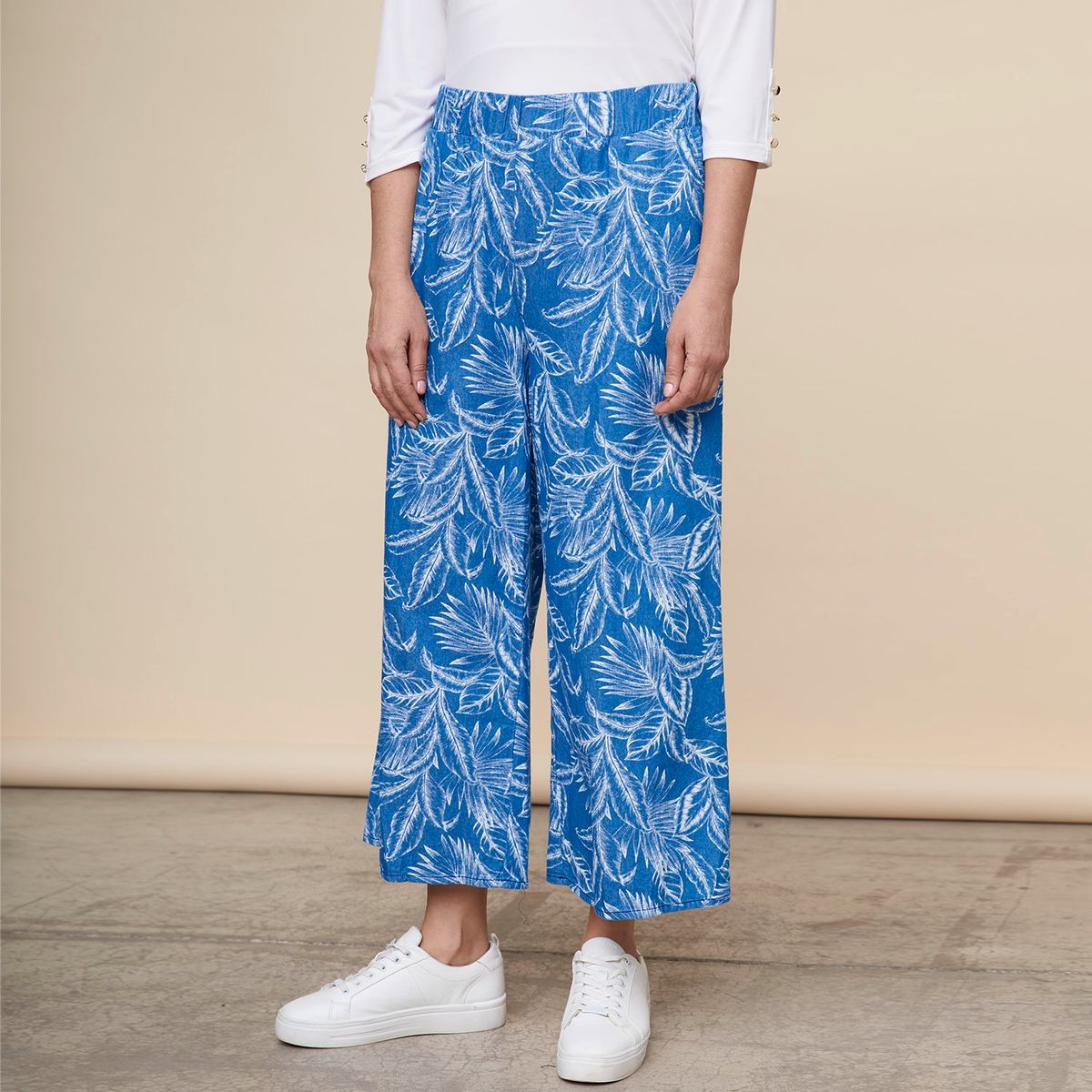 S COCCI - Pantalón Culotte Tiro Alto Mujer S Cocci