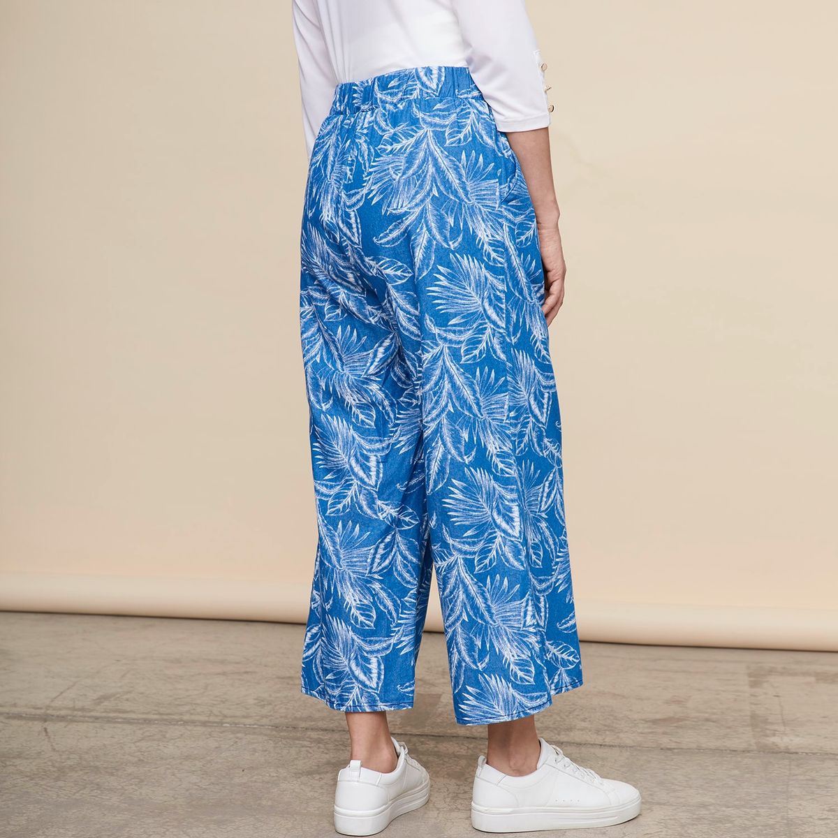 S COCCI - Pantalón Culotte Tiro Alto Mujer S Cocci