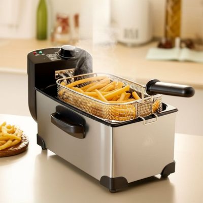 Recco Freidora Eléctrica Rfr-Friggere 3 Litros Inoxidable