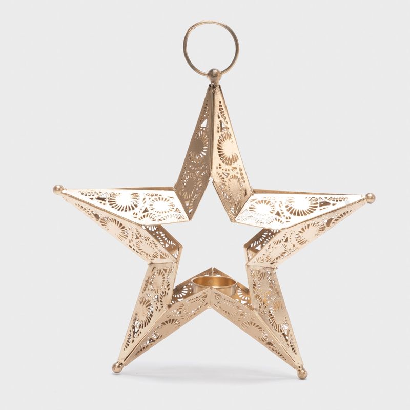 CASA CANTABRIA - FIGURA CANDELABRO ESTRELLA 28 CM CASA CANT