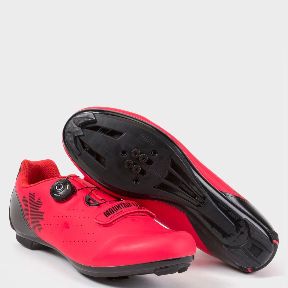 MOUNTAIN GEAR - Zapatillas Ciclismo Mountain Gear Biciroad RO Hombre Rojas