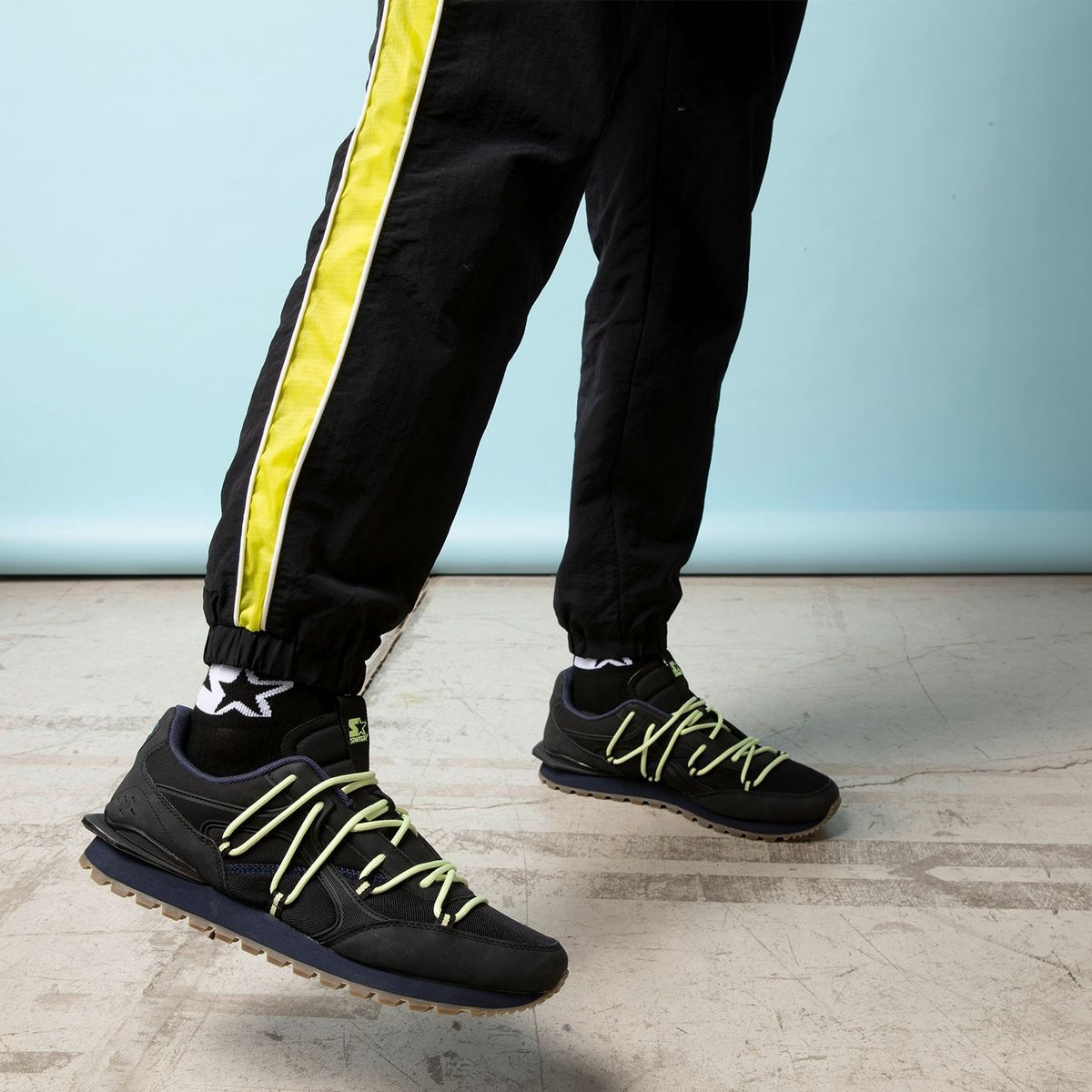 STARTER - Zapatilla Urbana Hombre Negro Starter