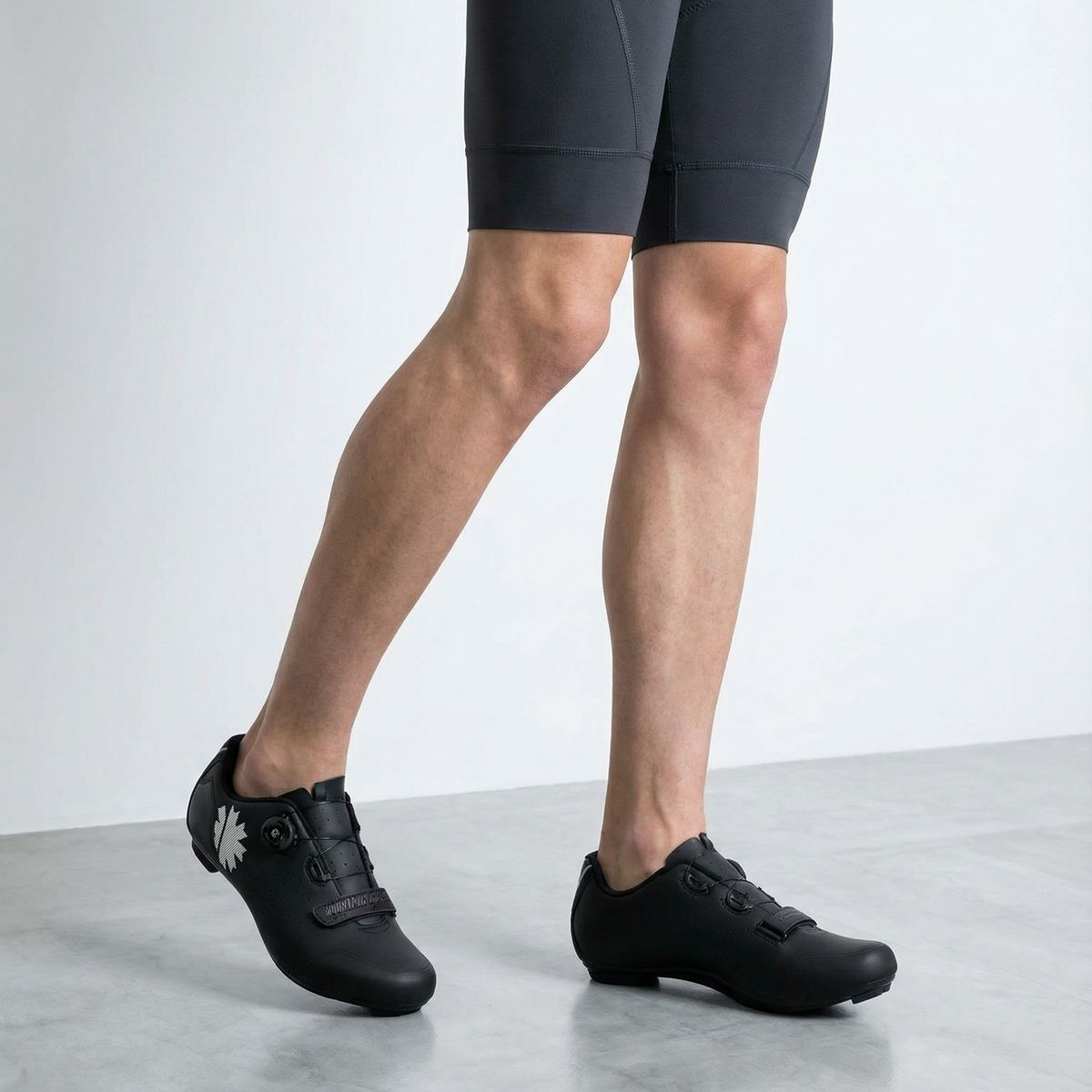 MOUNTAIN GEAR - Zapatillas Ciclismo Mountain Gear Biciroad Hombre Negras