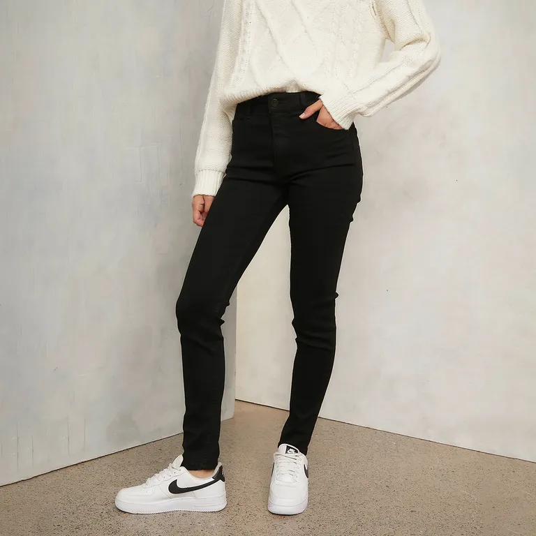 AMERICANINO Jeans Skinny Tiro Medio Mujer