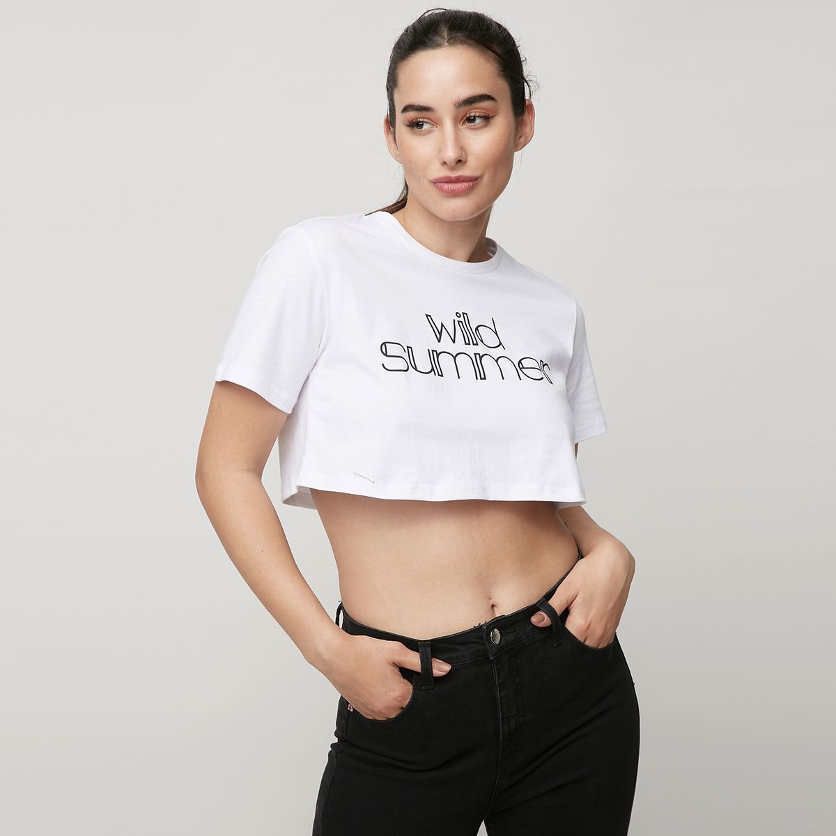 DAHLA - Polera Manga Corta Algodón Mujer Dahla