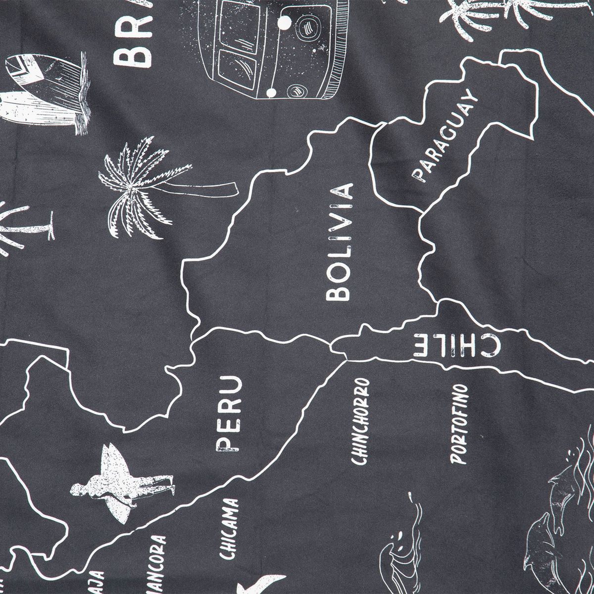 DOO AUSTRALIA - Toalla de Playa Microfibra Mapa Doo Australia