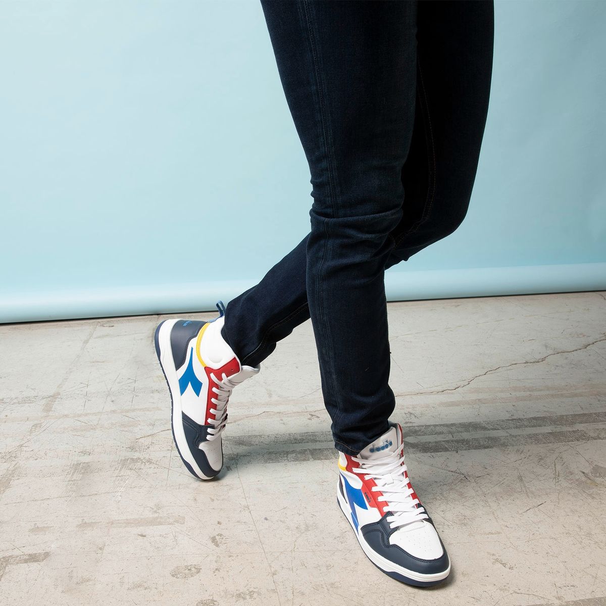 DIADORA - Halumy Zapatilla Urbana Hombre Blanco Diadora