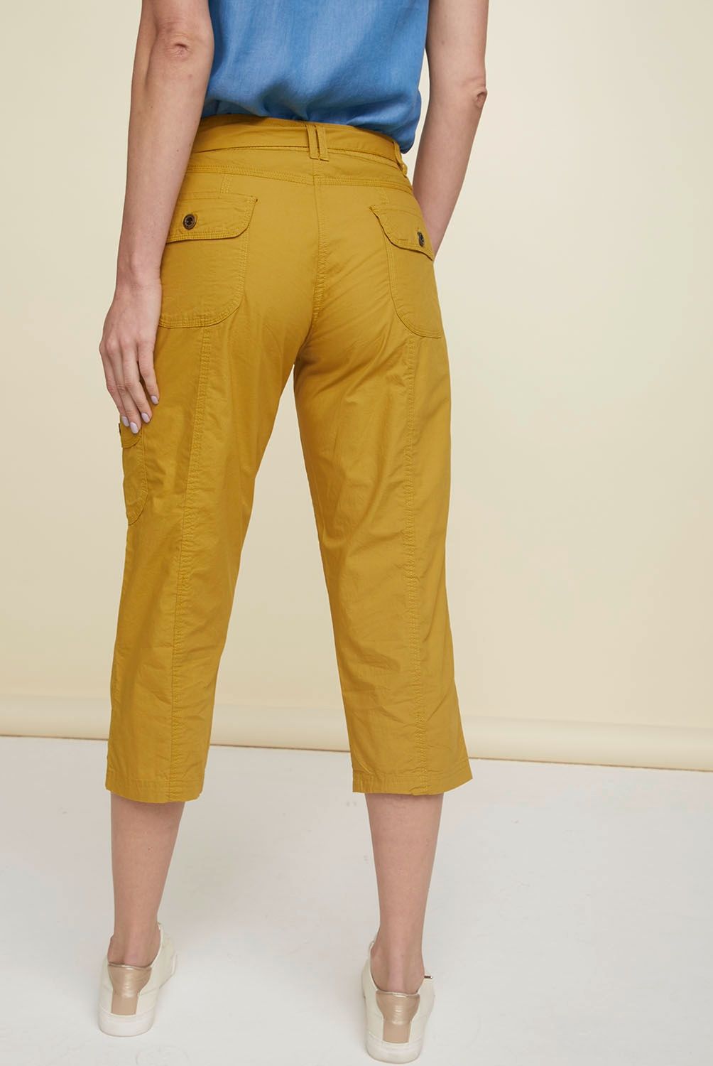 NEWPORT - Newport Pantalón Capri Tiro Alto Mujer