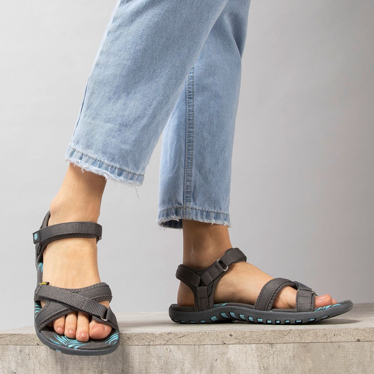 MOUNTAIN GEAR - Sandalia Mujer Gris Mountain Gear