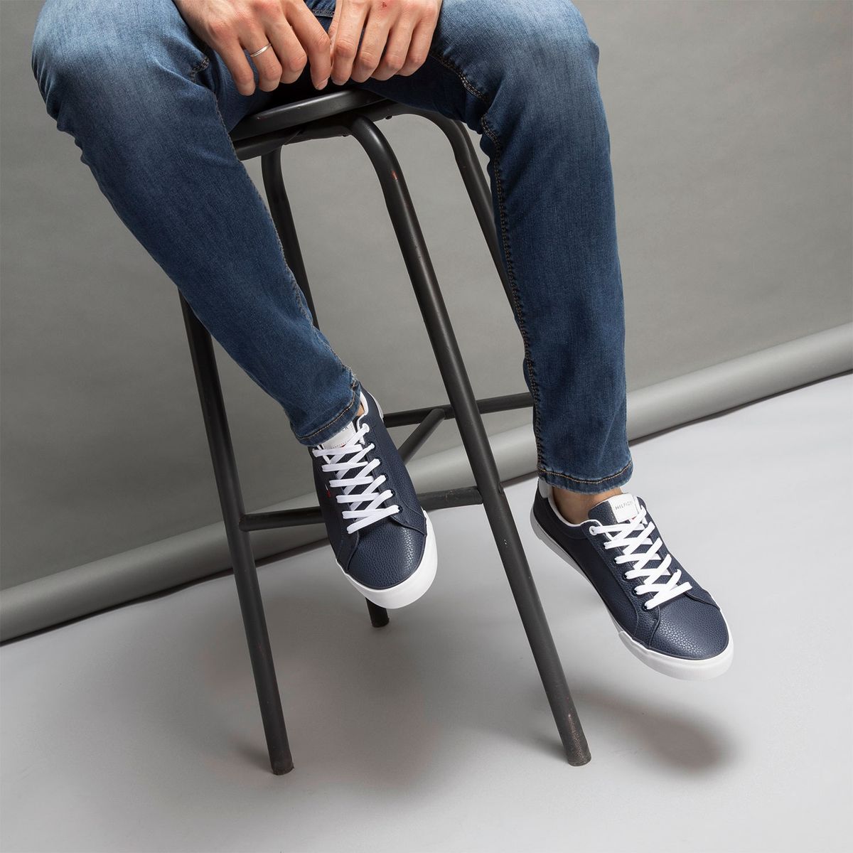 TOMMY HILFIGER - Tommy Hilfiger Zapatilla Urbana Hombre Azul