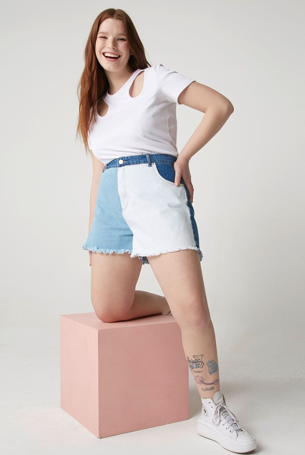 SYBILLA - Short Algodón Mujer Sybilla
