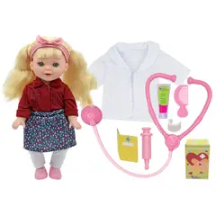 LITTLE DARLINGS - Muñeca Con Accesorios De Doctora