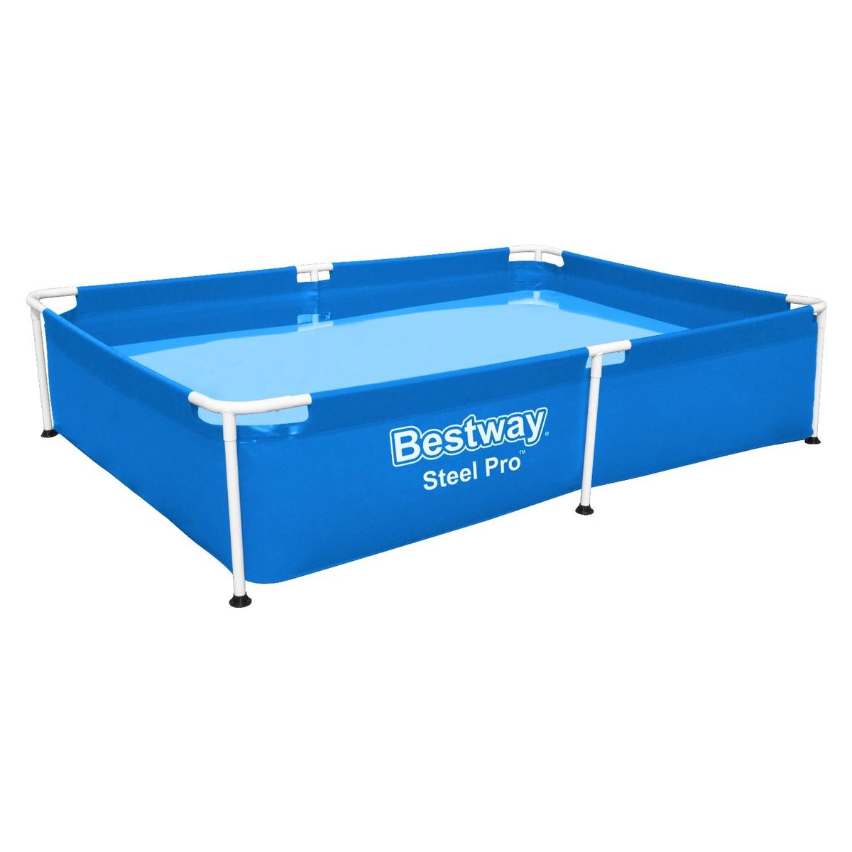 BESTWAY - Piscina Estructural Rectangular 190 X 130 X 42 Cm Bestway