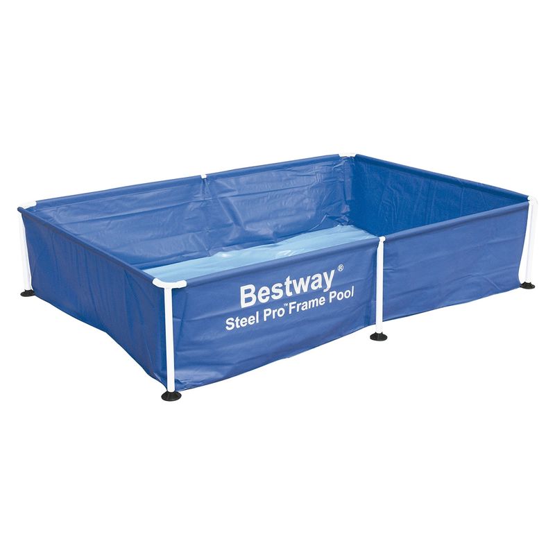 BESTWAY - Piscina Estructural Rectangular 190 X 130 X 42 Cm Bestway