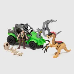 DINO VALLEY - Set Dinosaurio Con Vehiculo