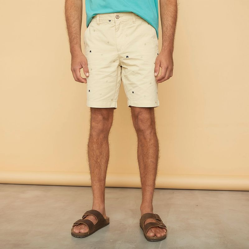 CASCAIS - Short Bermuda Bordado Hombre Cascais