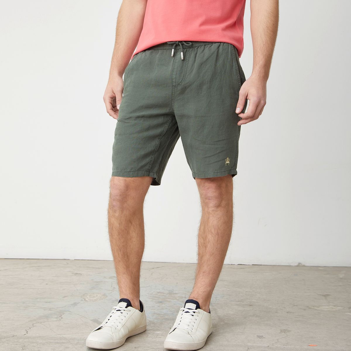 CASCAIS - Bermuda Lino Hombre Cascais