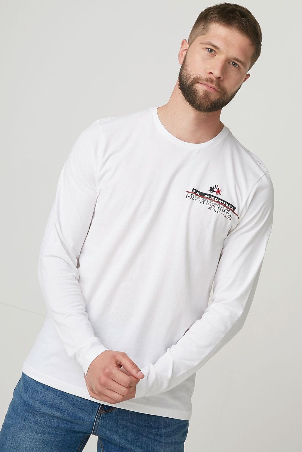LA MARTINA - La Martina Polera Manga Larga Hombre