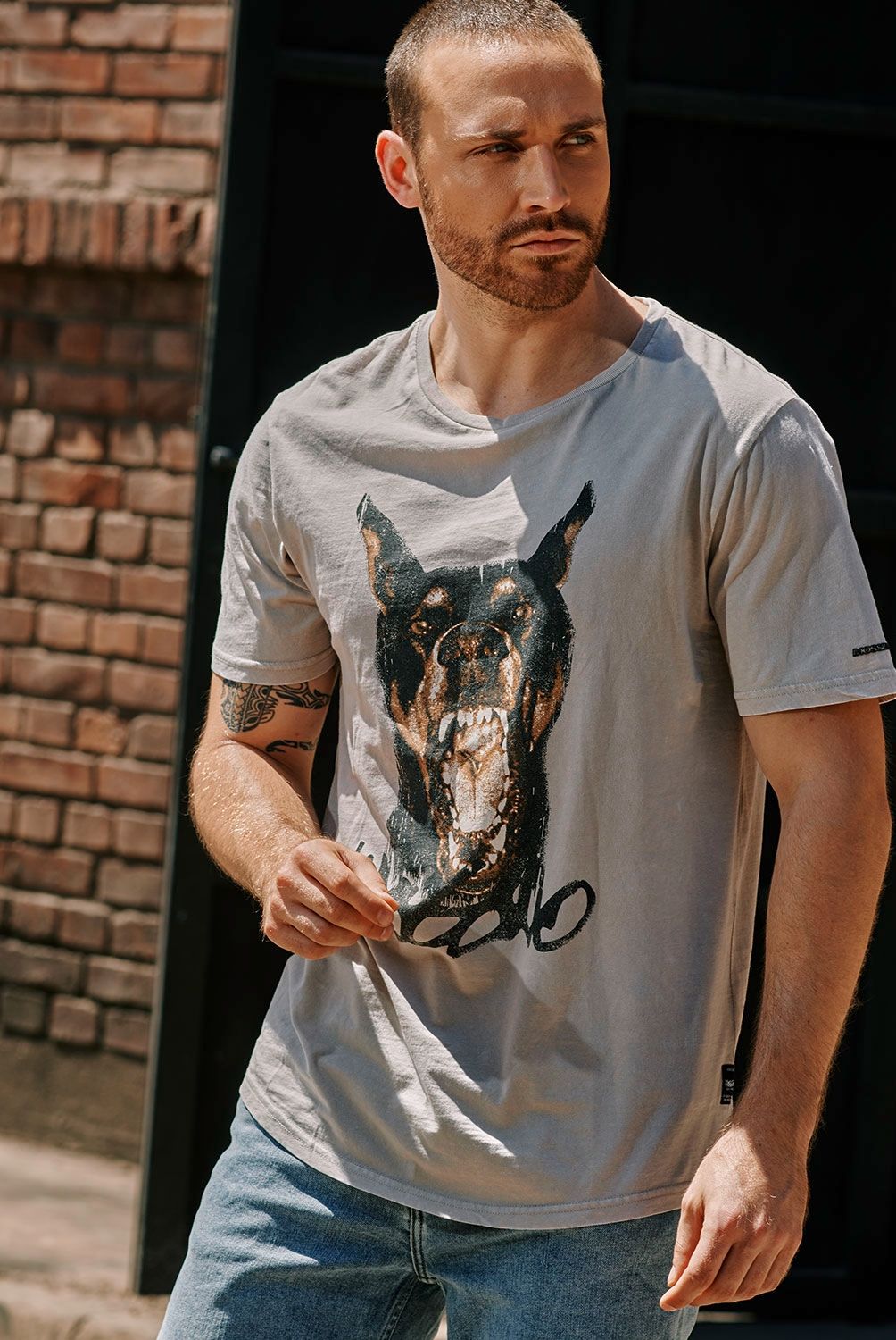 MOSSIMO - Polera Manga Corta Slim Fit Hombre Mossimo