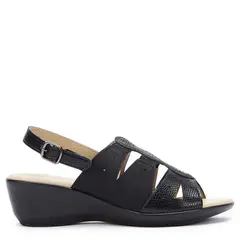 SOUTHLAND - Sandalia Mujer Negro