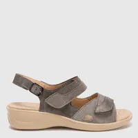 Sandalia Mujer Café