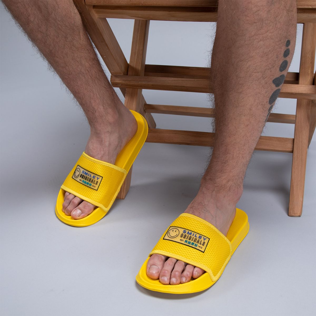 BEARCLIFF - Sandalia Hombre Amarillo Bearcliff