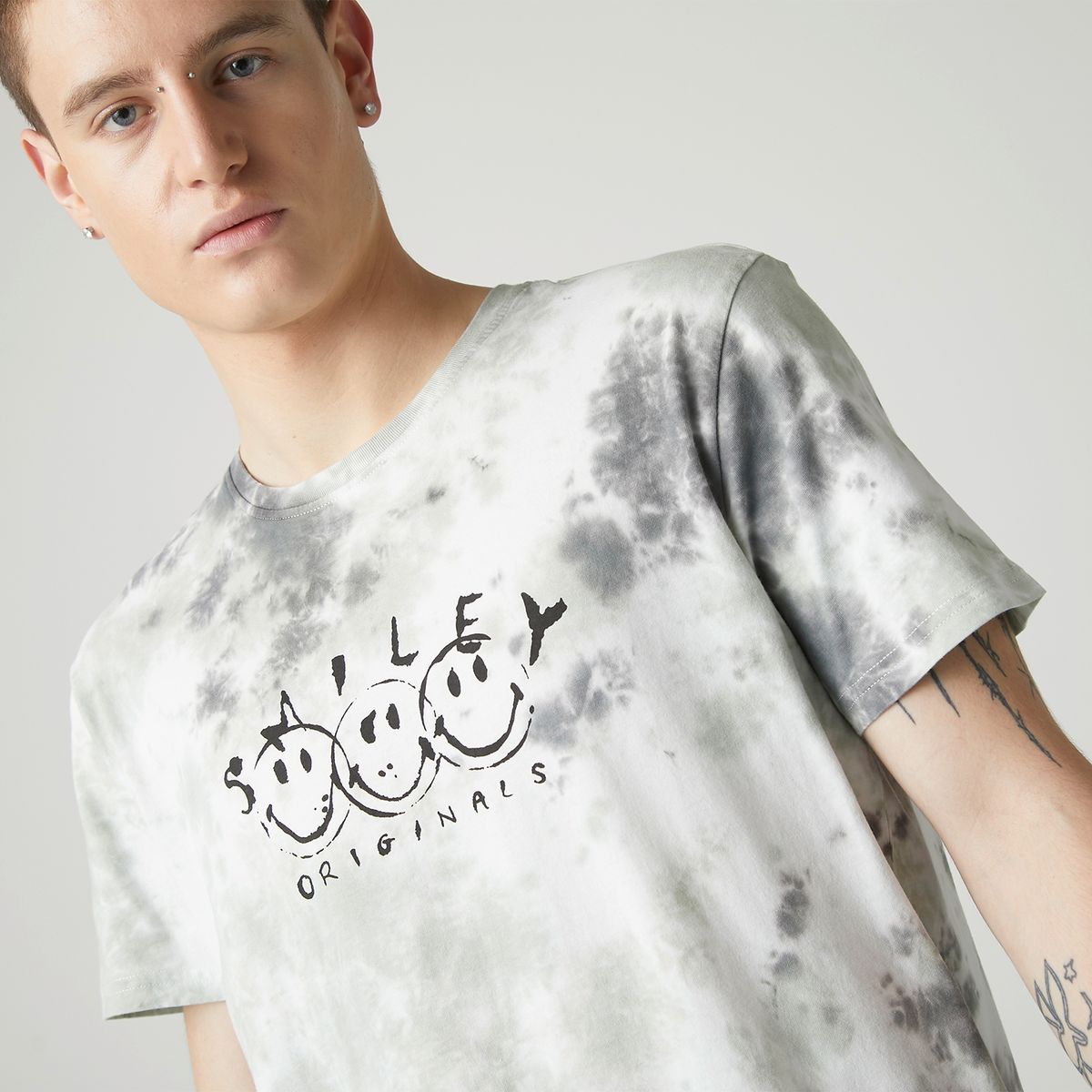 BEARCLIFF - Polera Manga Corta Regular Fit Hombre Bearcliff